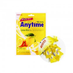 LOTTE LOTTE Bonbon Anytime Lemon Mint  74g(MHD : 24/01/2024) 1
