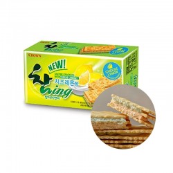 CROWN Crown Biscuit New Chaming cheese lemon 135g(BBD : 05/10/2021) 1
