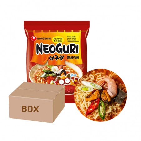  NONG SHIM NONG SHIM NONGSHIM Instant Noodle Neoguri hot BOX (120g x 20) 1