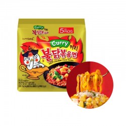  SAMYANG  SAMYANG Ramen Hot Chicken, Curry Mulit-Pack (140g x 5) 1