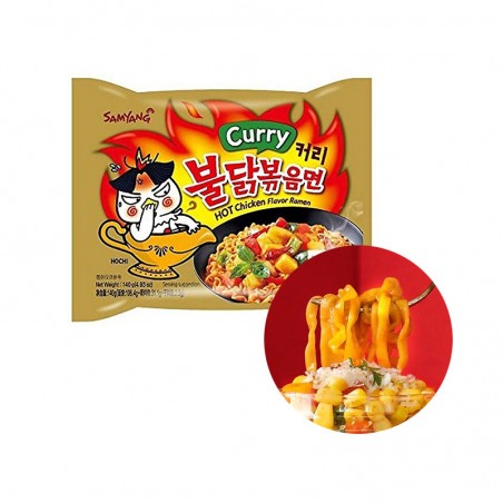  SAMYANG  SAMYANG Instant Noodle Hot Chicken Curry 140g 1