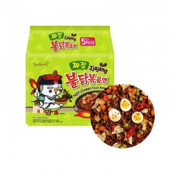 SAMYANG Instant Noodle Hot Chicken Jjajang Multipack (140g x 5) 1