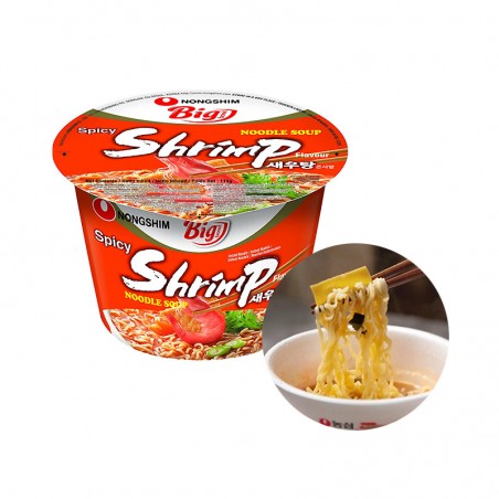  NONG SHIM NONG SHIM NONGSHIM Cup Noodles Shrimps Big Bowl 115g 1
