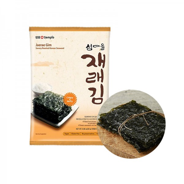  SEMPIO SEMPIO SEMPIO Seasoned Seaweed (Jarae) (20gx4) 1