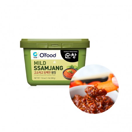 CHUNGJUNGONE CHUNGJUNGONE O'Food Soybean paste, seasoned (Ssamjang) 500g(BBD : 22/03/2022) 1