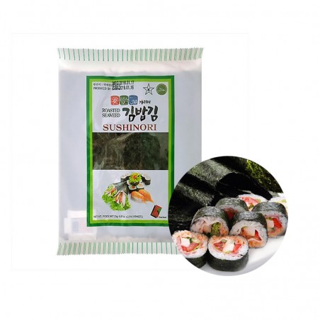  KWANGCHEON  GARIMI Gerösteter Seetang Sushi Nori (22g x 10 Stück) 1