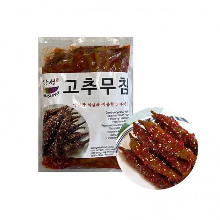 HANSUNG (TK) (K-FOOD) Paprika gewürzt mit Paprikapaste 1kg 1