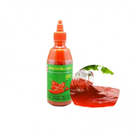 COCK COCK Sriracha Chili sauce, medium hot 490g 1