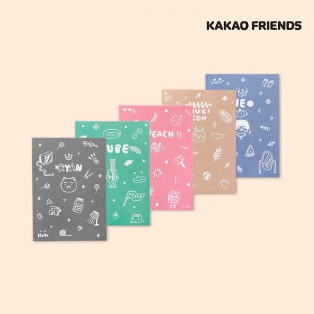  Kakao Friends / Illustriertes Notizbuch 1