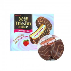 LOTTE LOTTE Moncher Strawberry Cream Cake 384g (32g x 12) 1
