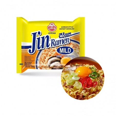 OTTOGI OTTOGI Instant Noodles Jin Ramen mild 120g(BBD : 27/09/2023) 1